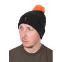 Czapka Fox Collection Bobble Hat - Black/Orange
