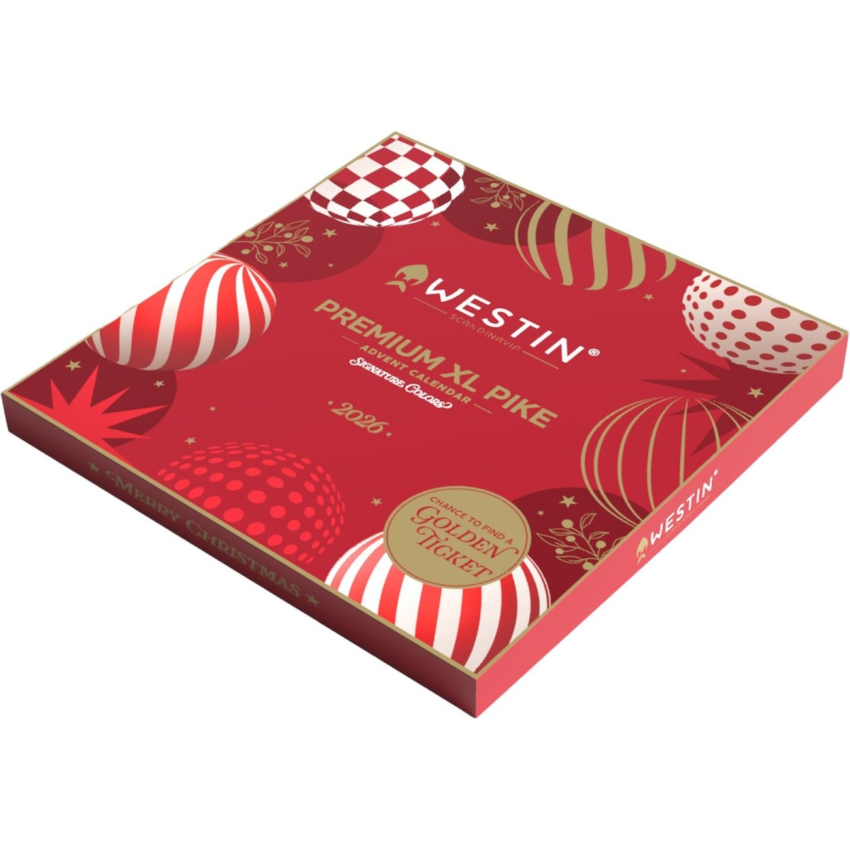 Kalendarz WESTIN 2026 PREMIUM XL PIKE ADVENT CALENDAR BOX 54x54x5.5cm Kalendarz WESTIN 2026 PREMIUM XL PIKE ADVENT CALENDAR BOX 54x54x5.5cm
