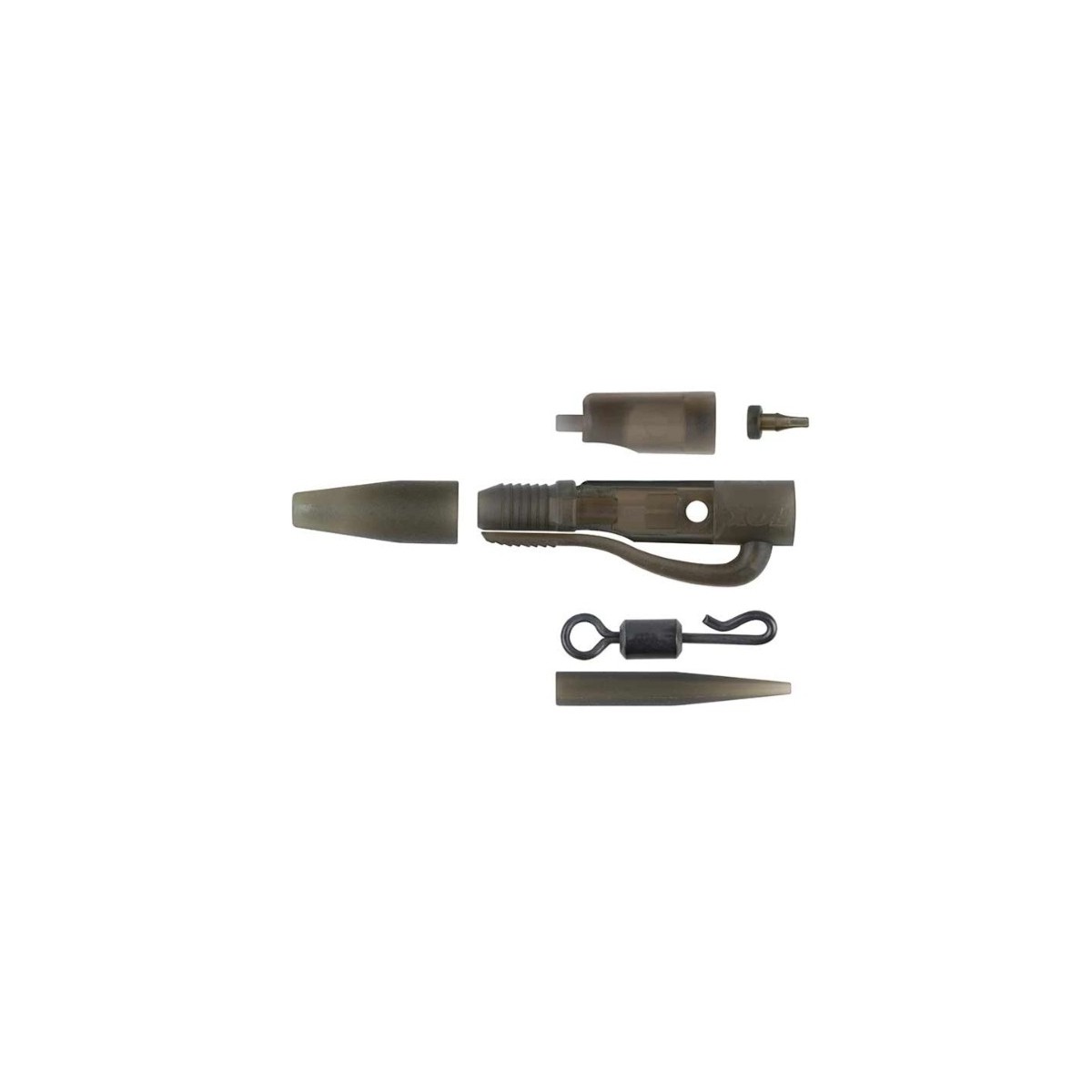 Bezpieczny klips Fox Edges Naturals Tubing Leadclip Kit 5pcs
