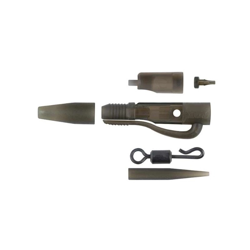 Bezpieczny klips Fox Edges Naturals Tubing Leadclip Kit 5pcs