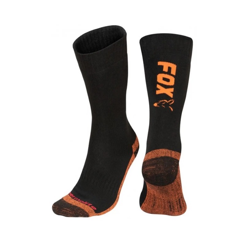 Skarpety Fox Thermolite long sock roz.40-43 - Black/Orange Skarpety Fox Thermolite long sock roz.40-43 - Black/Orange