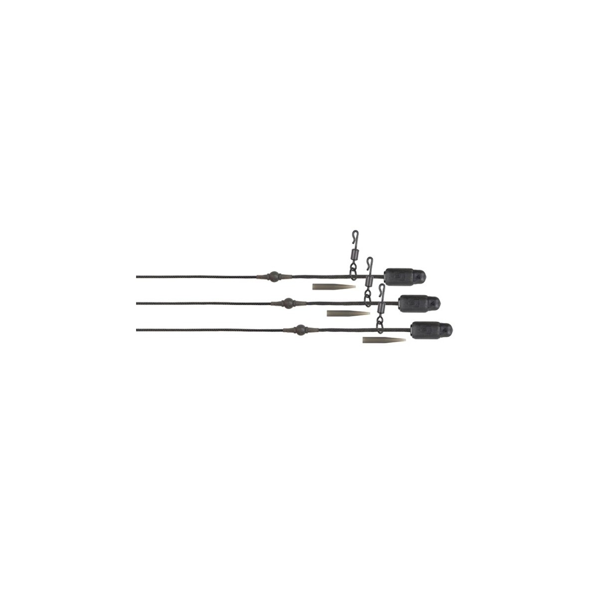 Gotowe zestawy Fox Edges Naturals Heli-Clip Rigs Leadcore 50lb