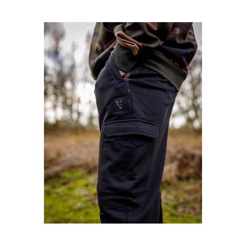 Spodnie Fox LW combat joggers roz.L - Black/Camo Spodnie Fox LW combat joggers roz.L - Black/Camo