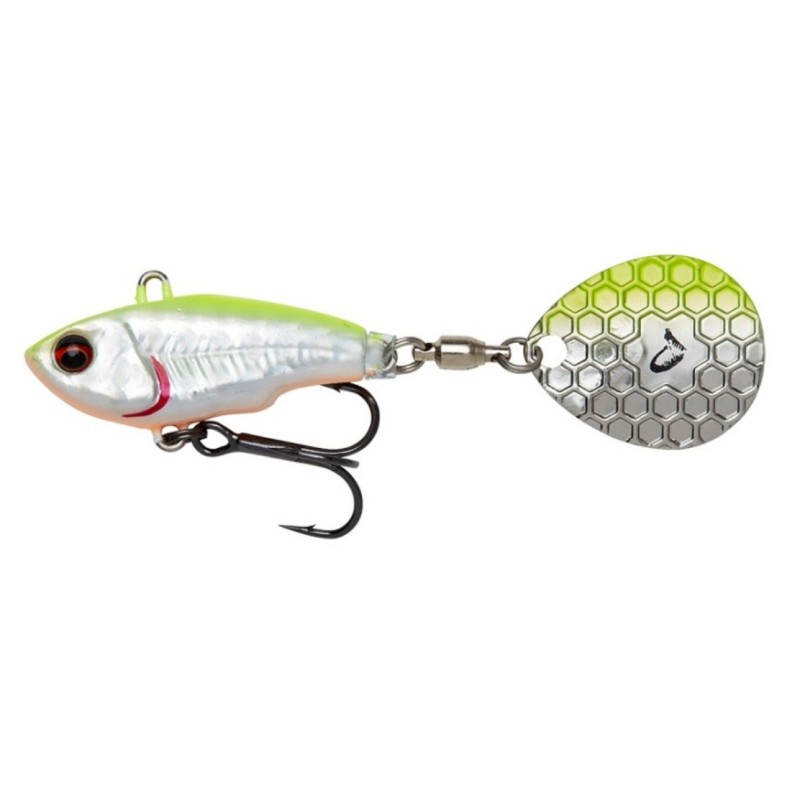 Przynęta Savage Gear Fat Tail Spin NL 5.5cm / 6.5g - LEMON BACK FLASH Przynęta Savage Gear Fat Tail Spin NL 5.5cm / 6.5g - LEMON BACK FLASH