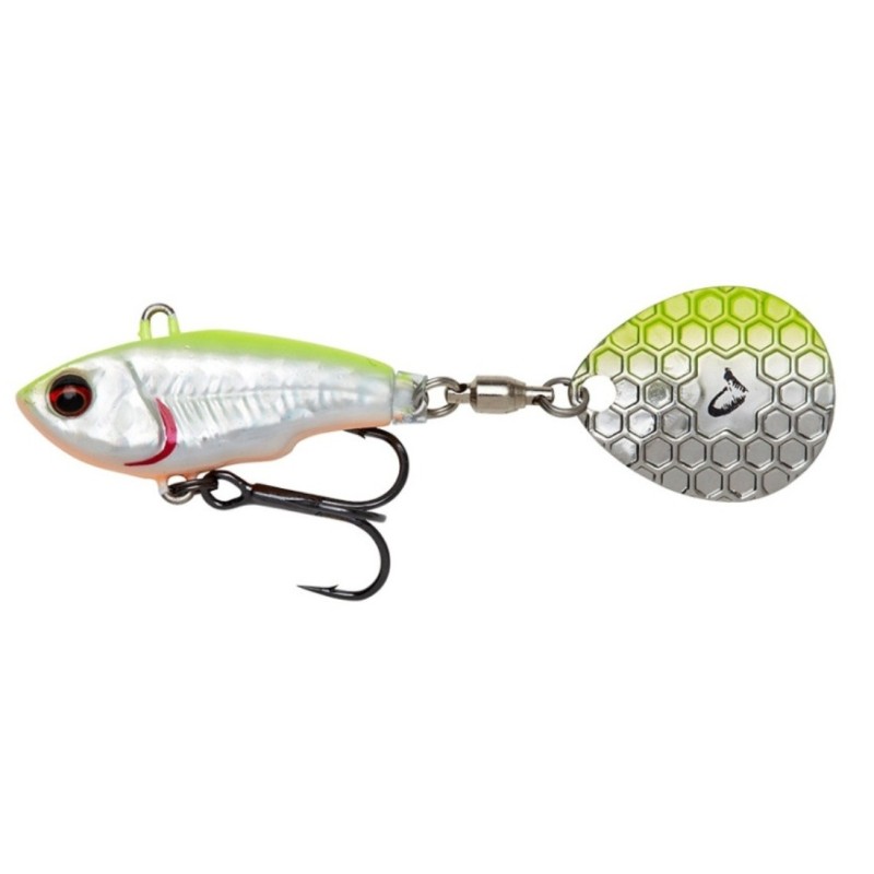 Przynęta Savage Gear Fat Tail Spin NL 6.5cm / 12.5g - LEMON BACK FLASH