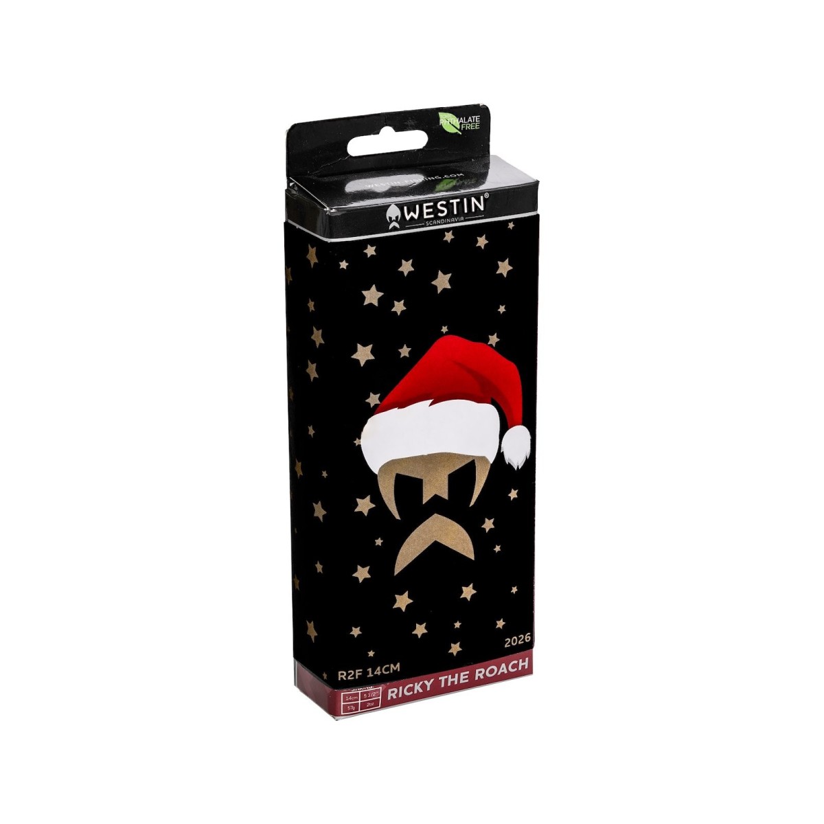 Przynęta Westin Ricky The Roach Shadtail R2F 14cm - CHRISTMAS EDITION 2026 Przynęta Westin Ricky The Roach Shadtail R2F 14cm - CHRISTMAS EDITION 2026
