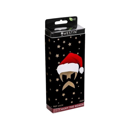 Przynęta Westin Ricky The Roach Shadtail R2F 14cm - CHRISTMAS EDITION 2026 Przynęta Westin Ricky The Roach Shadtail R2F 14cm - CHRISTMAS EDITION 2026