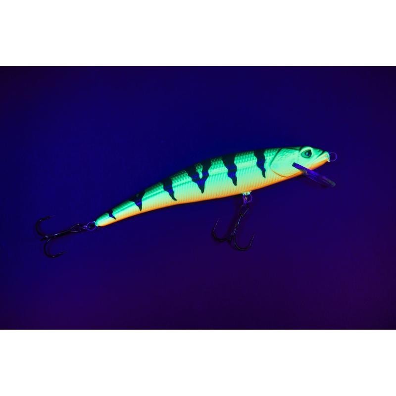 Wobler Balzer MK Adventure UV Booster 2.0 11cm - Fire Shark Wobler Balzer MK Adventure UV Booster 2.0 11cm - Fire Shark
