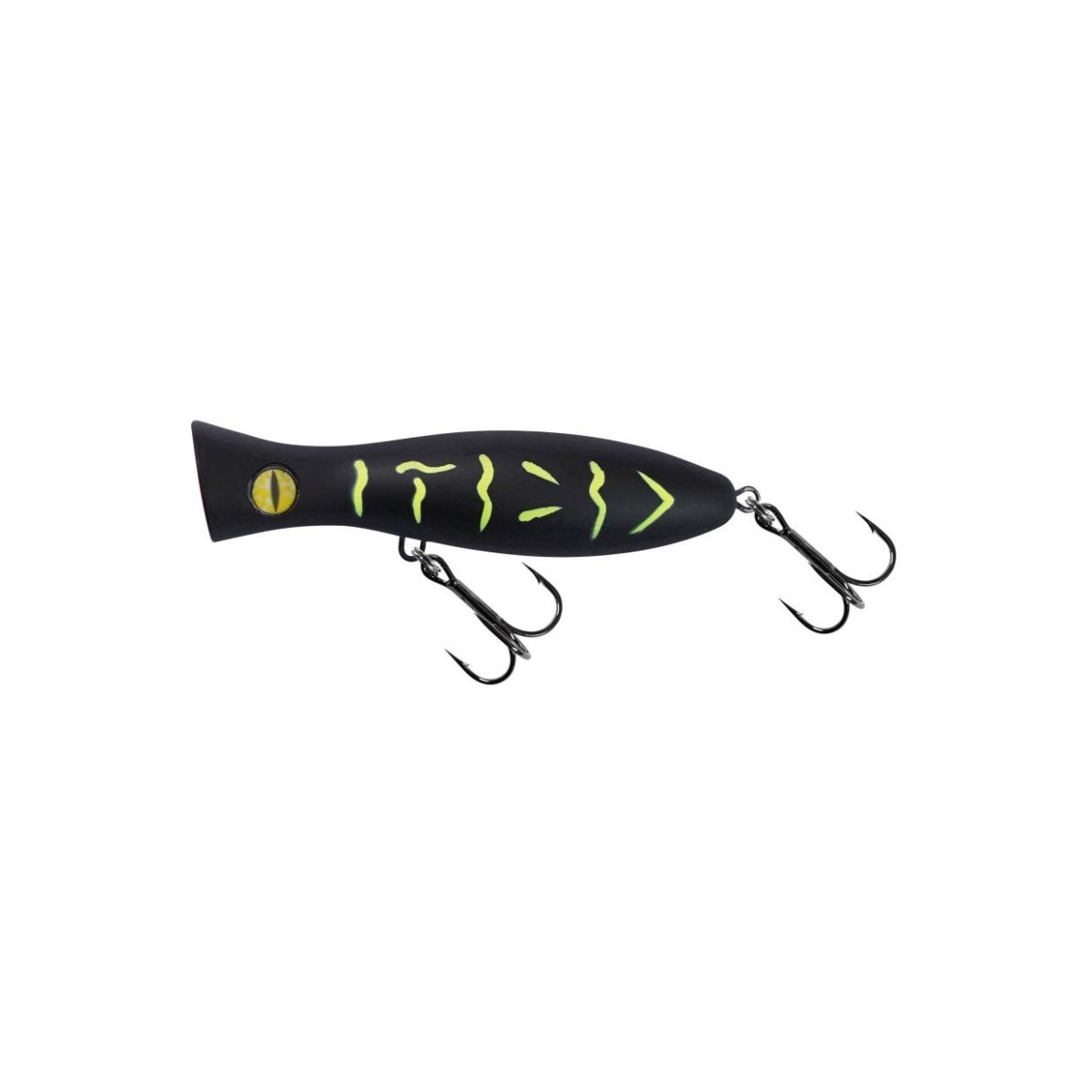 Wobler Balzer Popper 5,5cm - Black Toxic Wobler Balzer Popper 5,5cm - Black Toxic