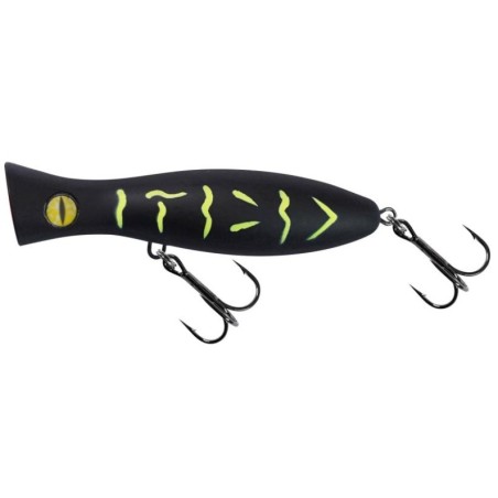 Wobler Balzer Popper 5,5cm - Black Toxic Wobler Balzer Popper 5,5cm - Black Toxic