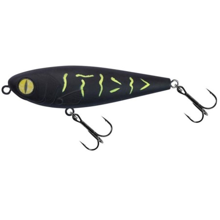 Wobler Balzer Crazy Dog Stickbait 5,5cm - Black Toxic