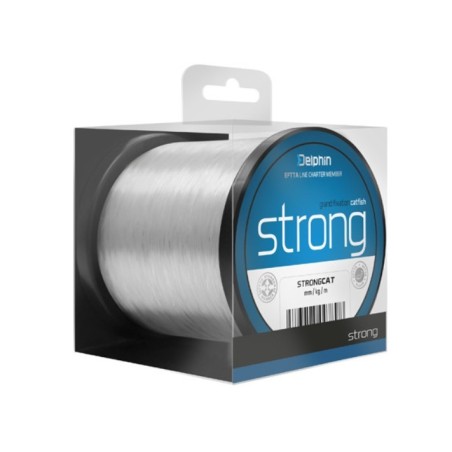 Żyłka Delphin STRONG Cat 2000m / 0,50mm / 15,0kg / transparentna Żyłka Delphin STRONG Cat 2000m / 0,50mm / 15,0kg / transparentna