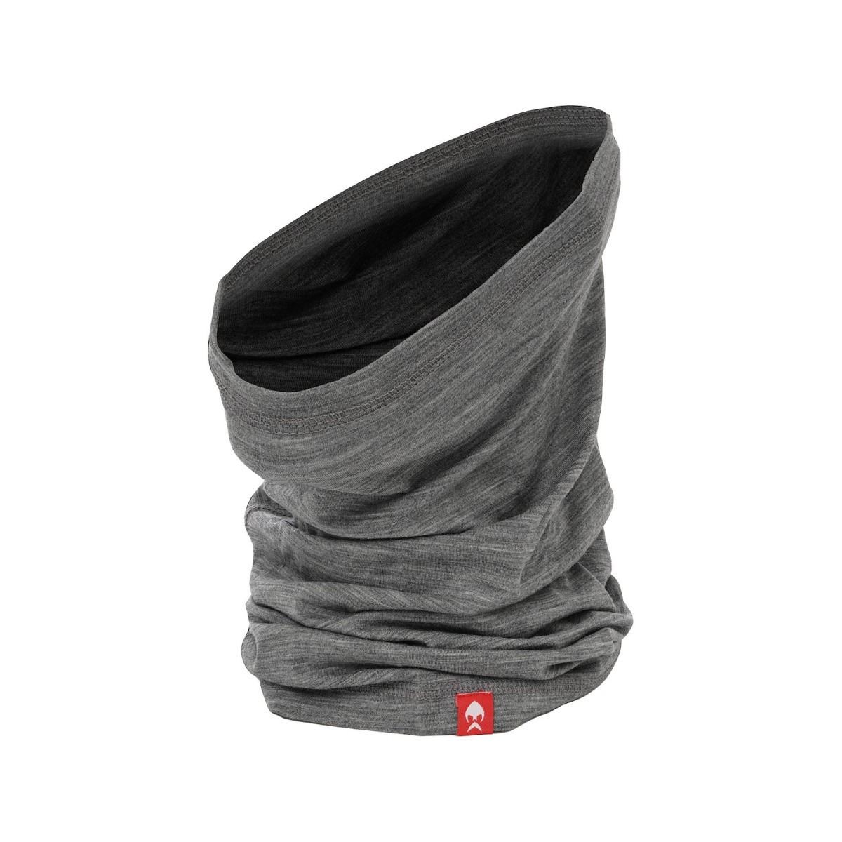 Komin Westin Merino Wool Neck Gaiter - Charcoal Grey Melange