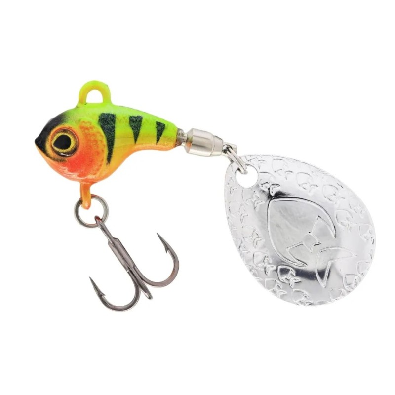 Przynęta Westin DropBite Tungsten Spin Tail Jig 1.8cm - Chartreuse Perch