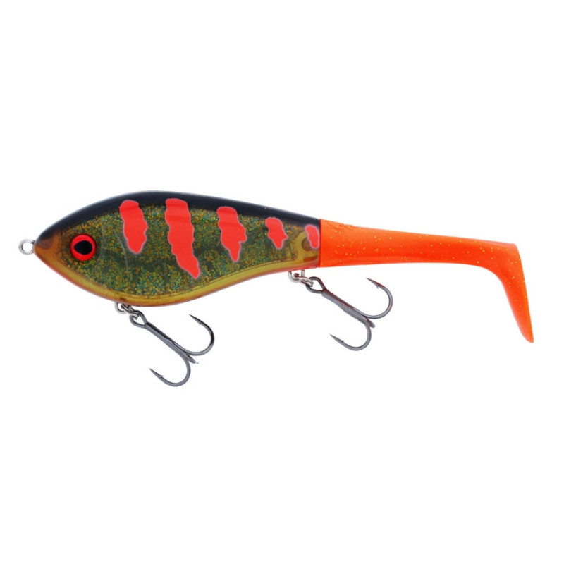 Wobler Westin Swim Tail 10cm SINKING - 3D Motoroil Blood Wobler Westin Swim Tail 10cm SINKING - 3D Motoroil Blood