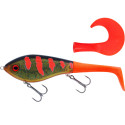 Wobler Westin Swim Tail 10cm SINKING - 3D Motoroil Blood Wobler Westin Swim Tail 10cm SINKING - 3D Motoroil Blood
