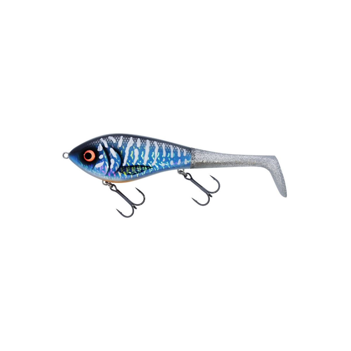 Wobler Westin Swim Tail 10cm SINKING - Lagoon Pike Wobler Westin Swim Tail 10cm SINKING - Lagoon Pike