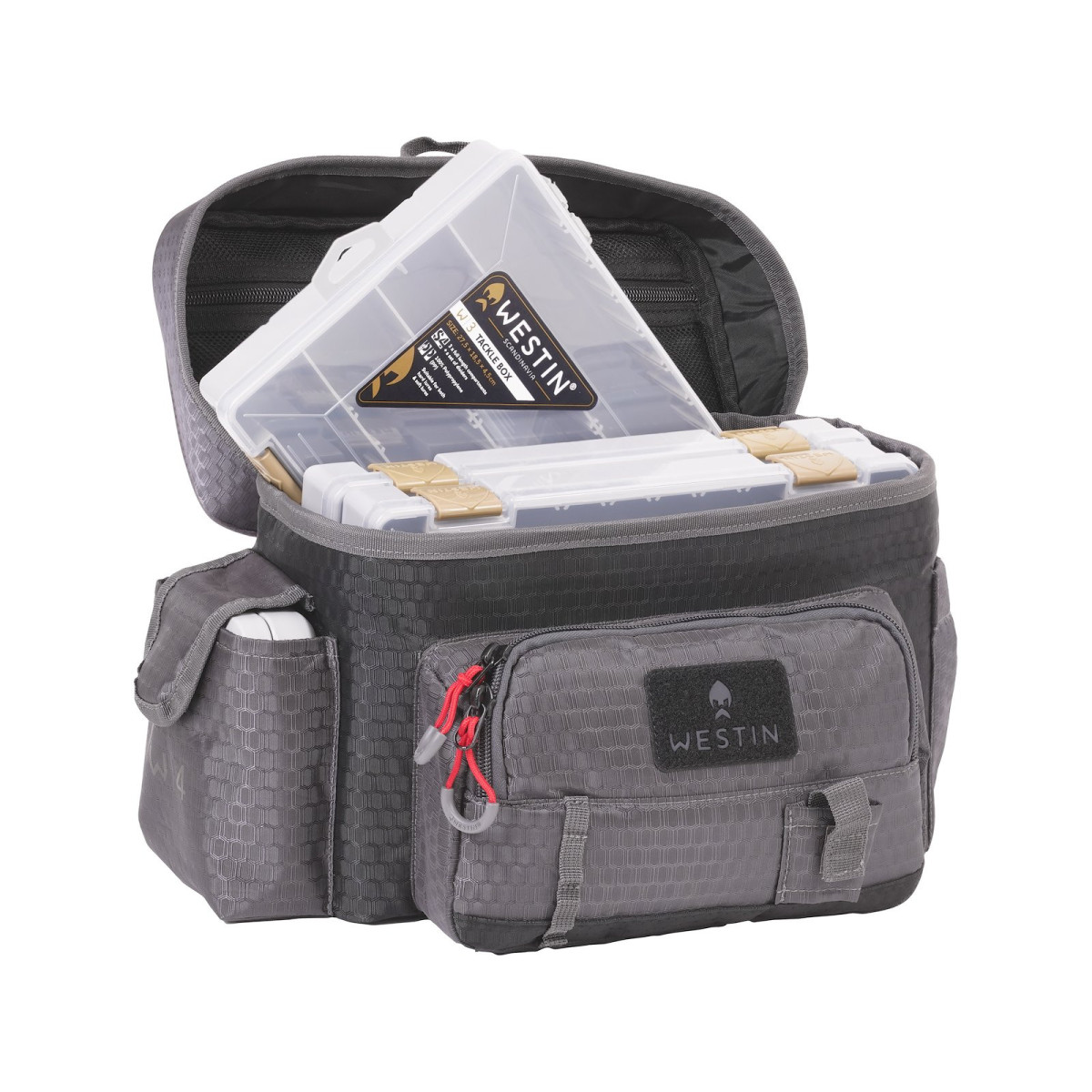 Torba Westin W4 WAIST PACK 4 BOXES roz.L - TITANIUM BLACK Torba Westin W4 WAIST PACK 4 BOXES roz.L - TITANIUM BLACK