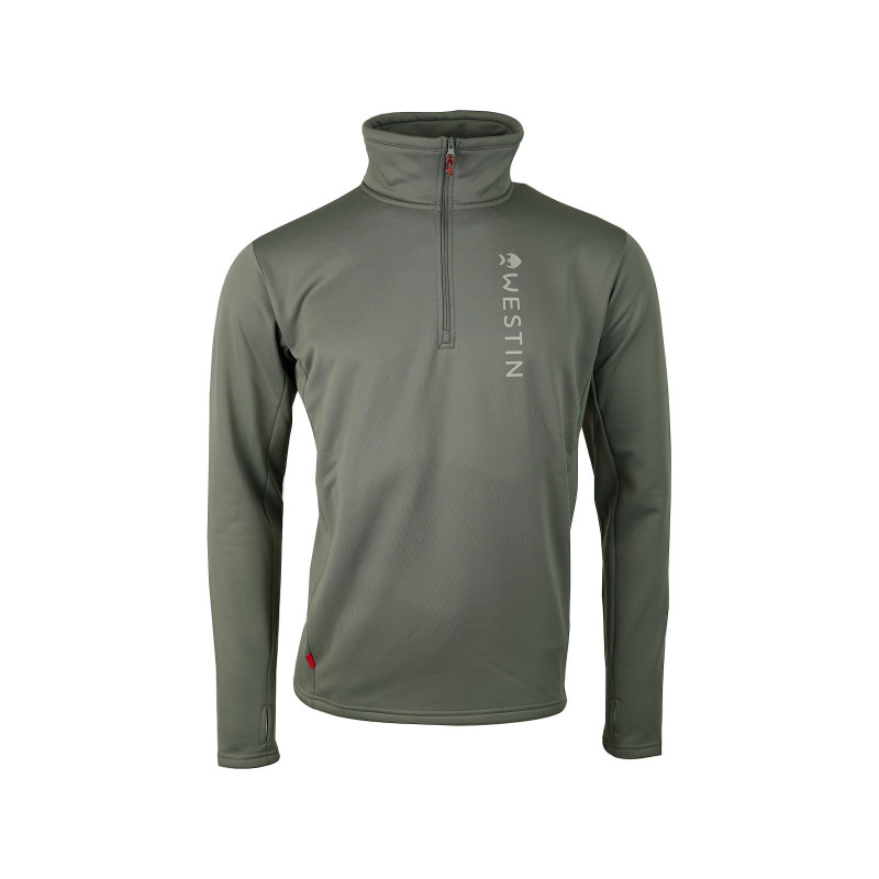 Bluza Westin ENERGY MIDLAYER 1/2 ZIP roz.S - DARK SAGE