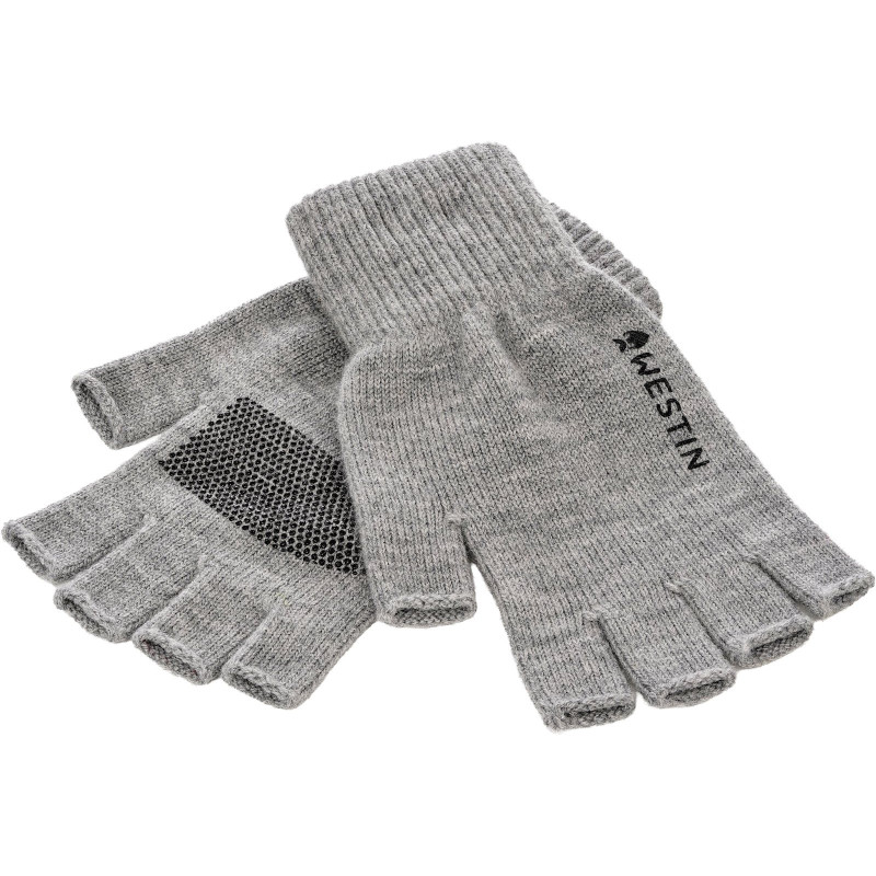 Rękawiczki Westin MERINO WOOL HLF GLOVES roz.XL - LIGHT GREY MELANGE Rękawiczki Westin MERINO WOOL HLF GLOVES roz.XL - LIGHT GREY MELANGE