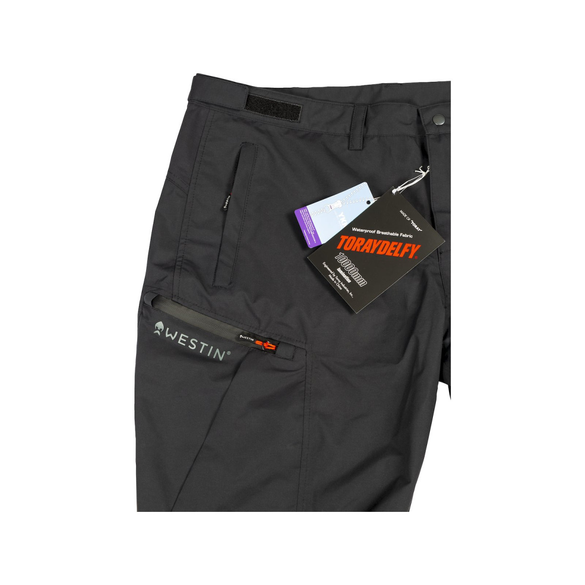 Spodnie Westin W6 RAIN TROUSERS roz.3XL - STEEL BLACK Spodnie Westin W6 RAIN TROUSERS roz.3XL - STEEL BLACK