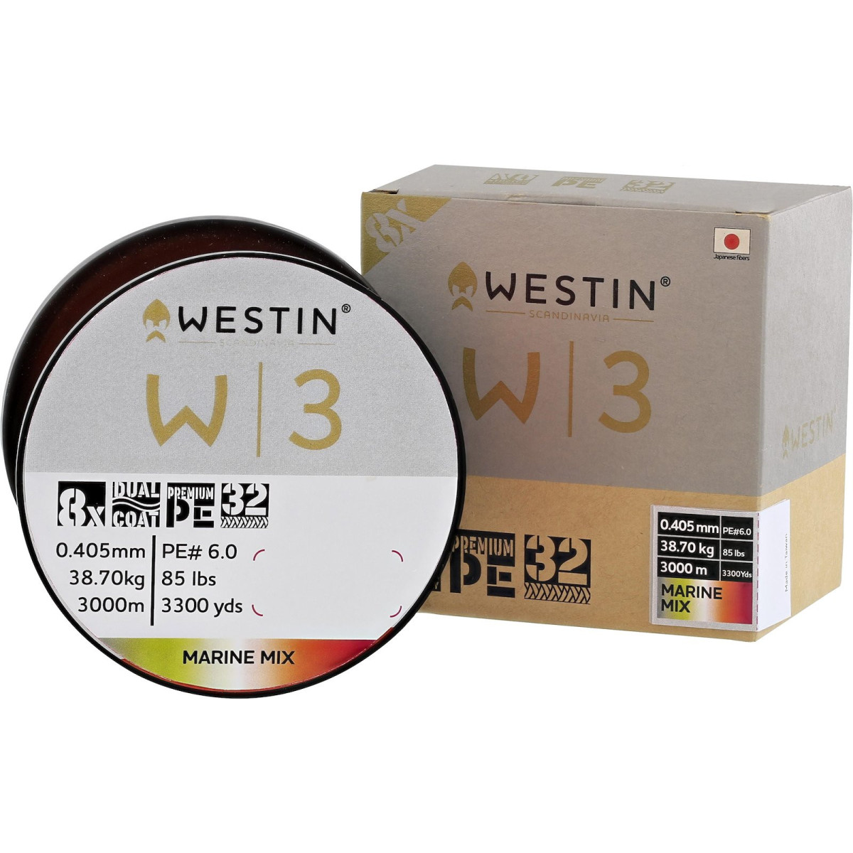 Plecionka Westin W3 OCEANIC SWIRL 8-BRAID 3000m / 0.285mm / 19.4kg - MARINE MIX Plecionka Westin W3 OCEANIC SWIRL 8-BRAID 3000m / 0.285mm / 19.4kg - MARINE MIX