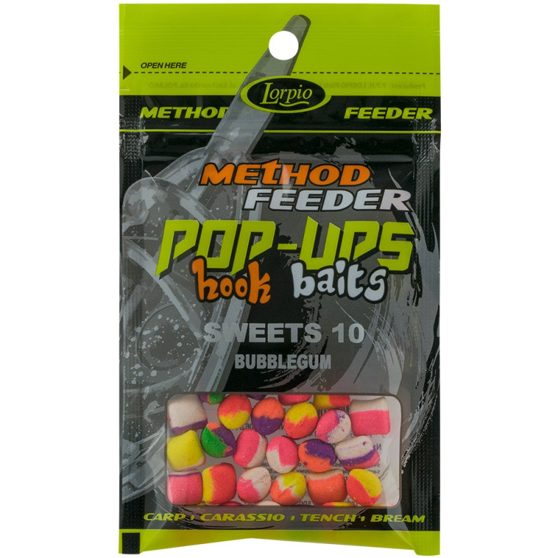 Pop-Ups Hook Baits Sweets 10 guma balonowa Lorpio