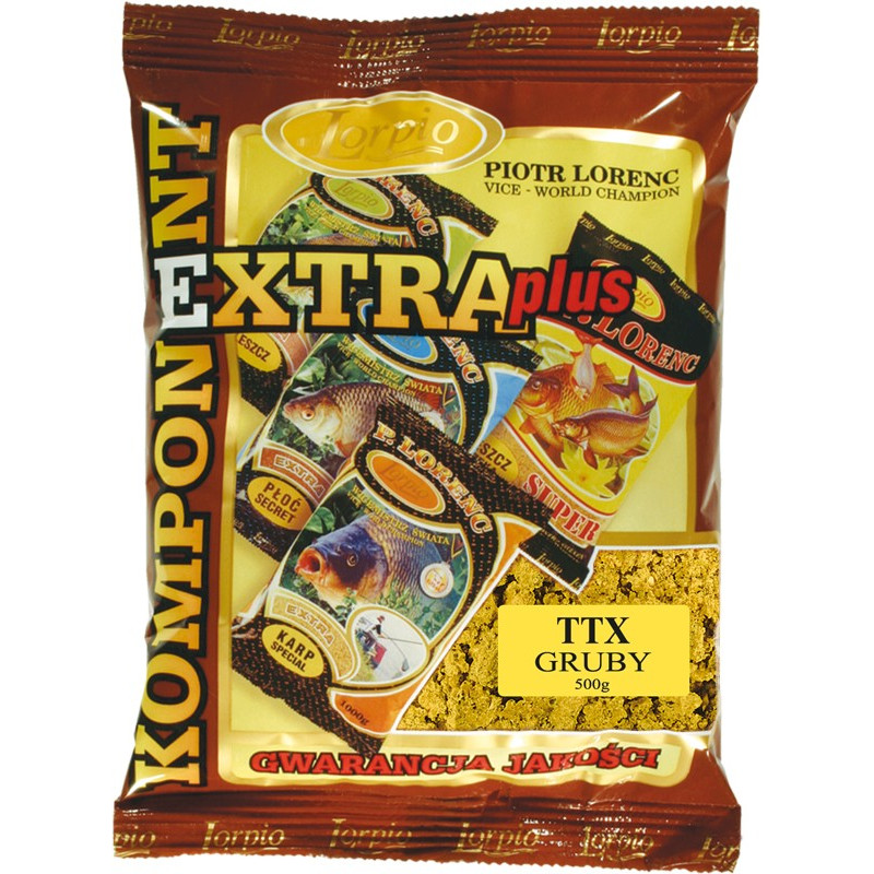 Komponent Extra Plus różne smaki 500g / ttx drobny Lorpio Komponent Extra Plus różne smaki 500g / ttx drobny Lorpio