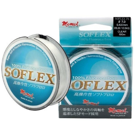 Fluorocarbon Momoi Soflex 50m / 0,117mm Fluorocarbon Momoi Soflex 50m / 0,117mm