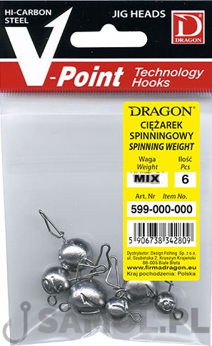 ciezarki-spinningowe-agrafka-z-przegieciem-dragon ciezarki-spinningowe-agrafka-z-przegieciem-dragon