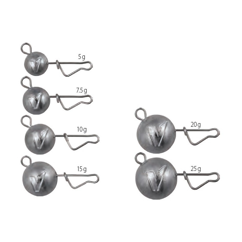 Ciężarki spinningowe Dragon agrafka z przegięciem 10g / 3szt. Ciężarki spinningowe Dragon agrafka z przegięciem 10g / 3szt.