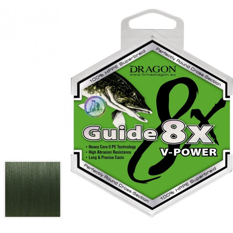 Plecionka Dragon Guide 8X V-Power 150m / 0,15mm Plecionka Dragon Guide 8X V-Power 150m / 0,15mm