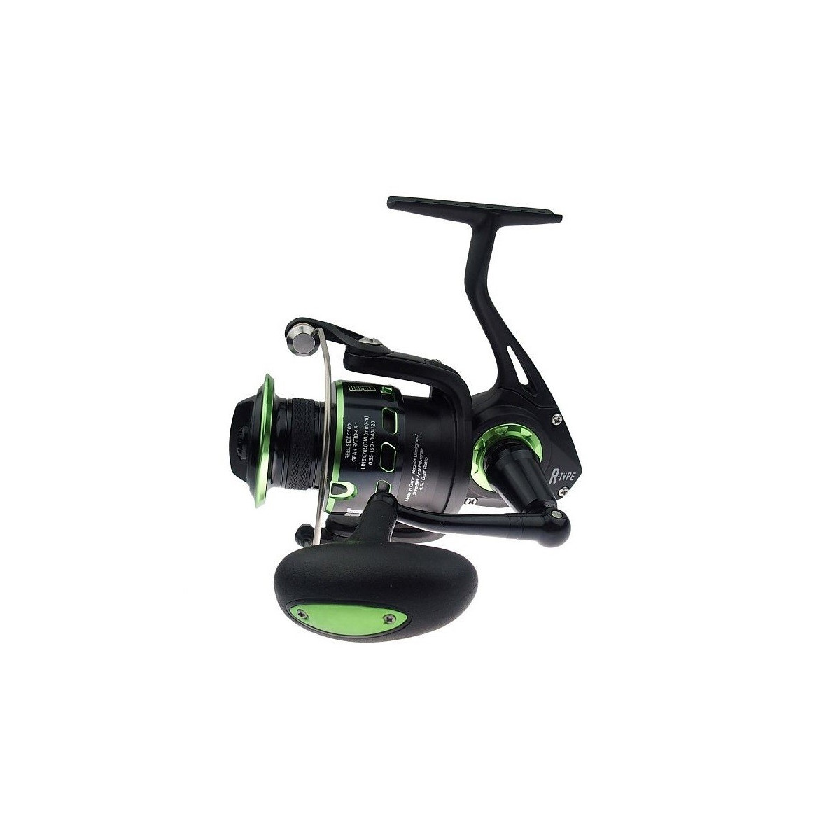 Rapala R-Type 55 Spin Fishing Reel - RTSP-55 Spinning Reel, 6+1 Bearings, 4.9:1 Gear Ratio
