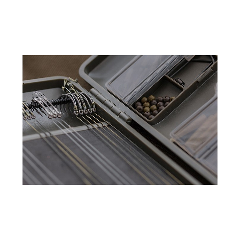 Boîte De Rangement Magnétique Korda Mini Rigsafe Combi KBOX4 - Pour Montages De Pêche, étanche, Plastique Dur