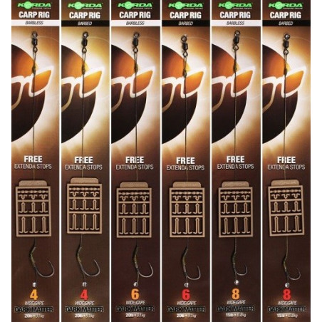 Przypon Korda Dark Matter Rig hak 4