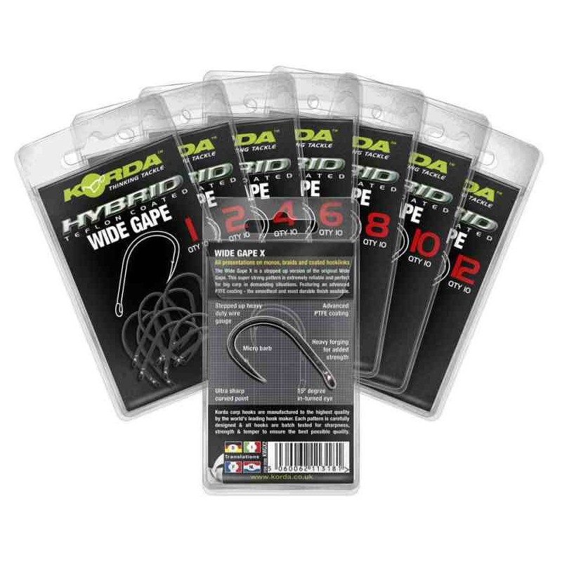 Haczyki Korda Wide Gape hak 6 Haczyki Korda Wide Gape hak 6