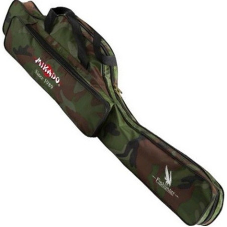 Pokrowiec wędkarski Mikado 2-komorowy camouflage 160cm
