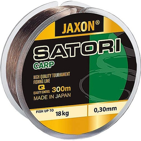 Żyłka Jaxon Satori Carp ciemnobrązowa 300m / 0,35mm