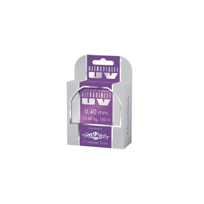 Żyłka Mikado Ultraviolet przezroczysta 150m 0,26mm
