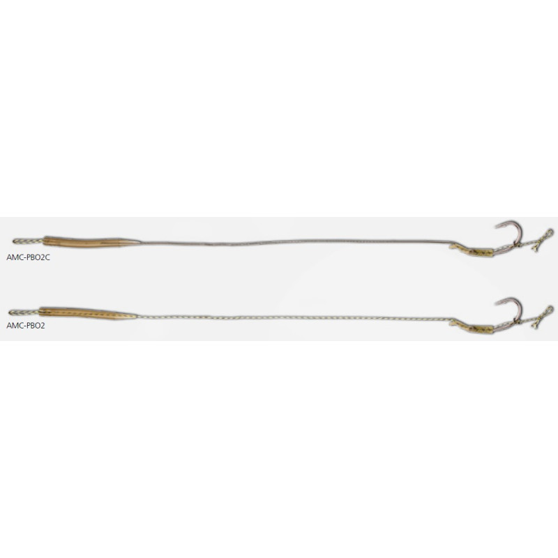 Przypon karpiowy Mikado Anti-Blow Out Rig hak 2