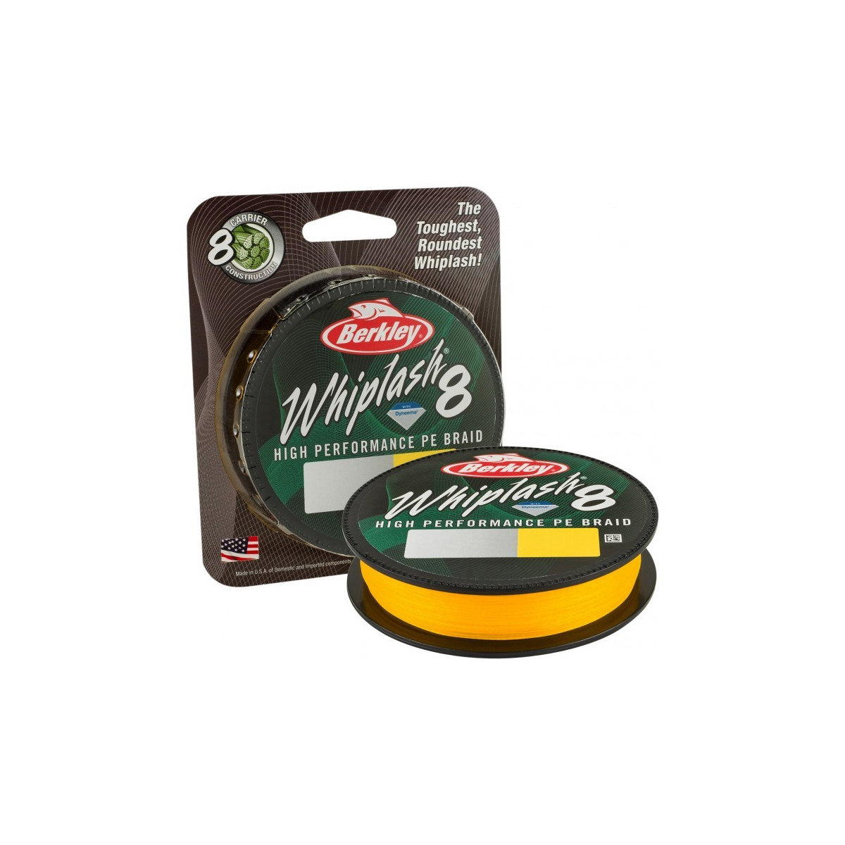 plecionka-whiplash-8-yellow-berkley plecionka-whiplash-8-yellow-berkley