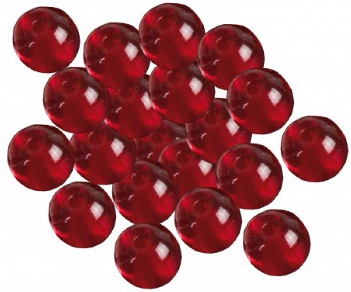 koraliki-glass-beads-czerwone-iron-claw