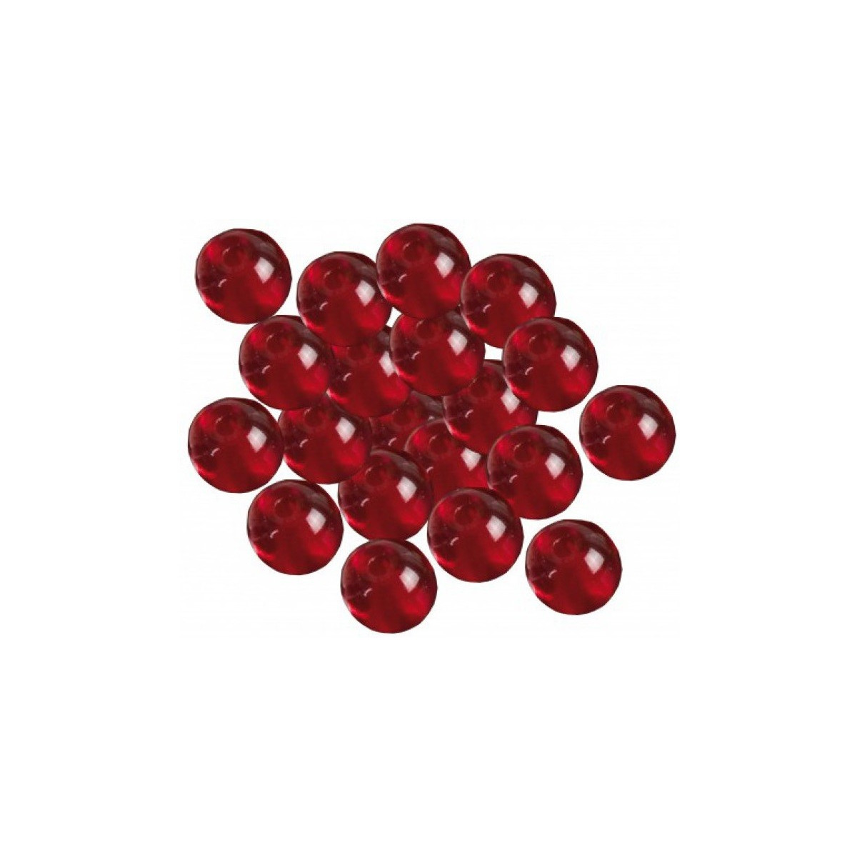koraliki-glass-beads-czerwone-iron-claw