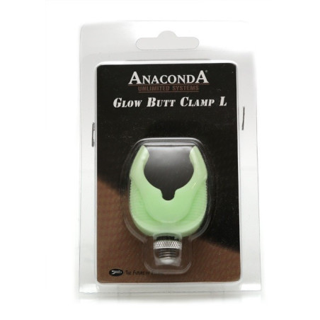 Uchwyt do wędzisk Anaconda Butt Clamp roz.M - Glow