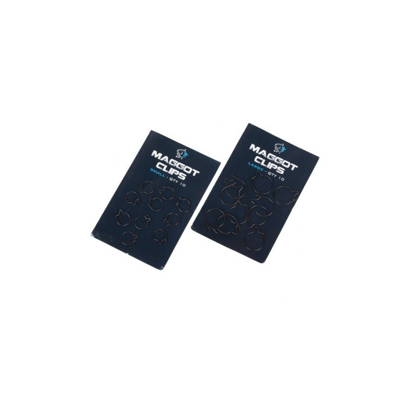 Pierścienie Maggot Clips roz. small NASH