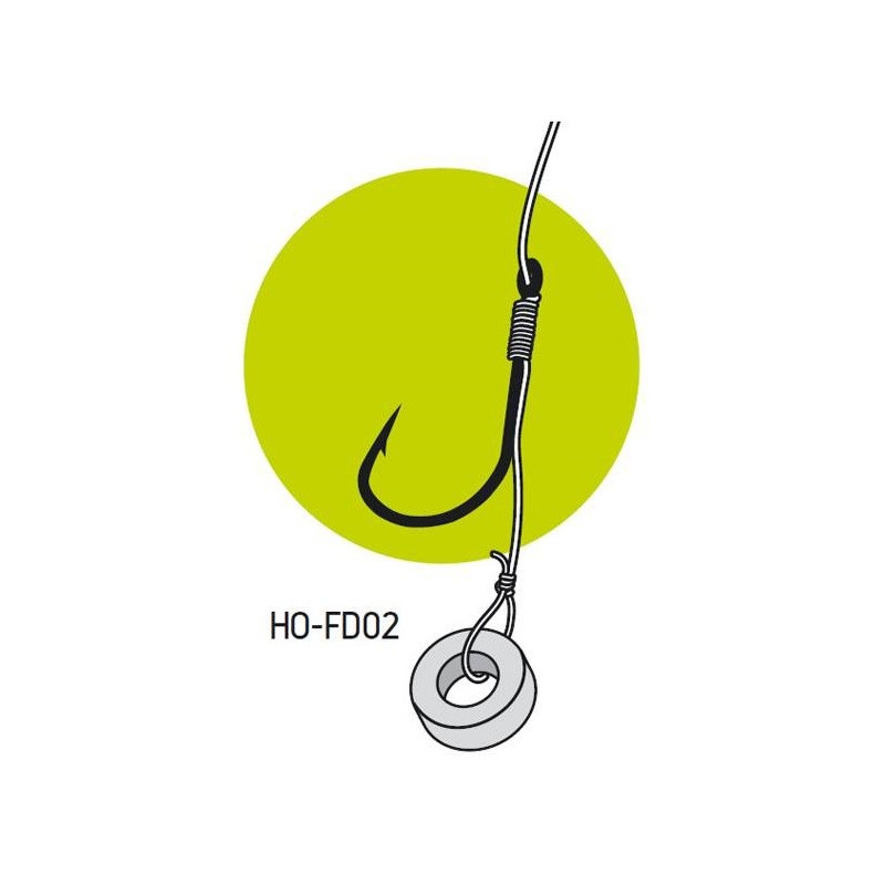 Haczyki Owner z przyponami HO-FD02 hak 6 Haczyki Owner z przyponami HO-FD02 hak 6