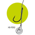 Haczyki Owner z przyponami HO-FD02 hak 12 Haczyki Owner z przyponami HO-FD02 hak 12