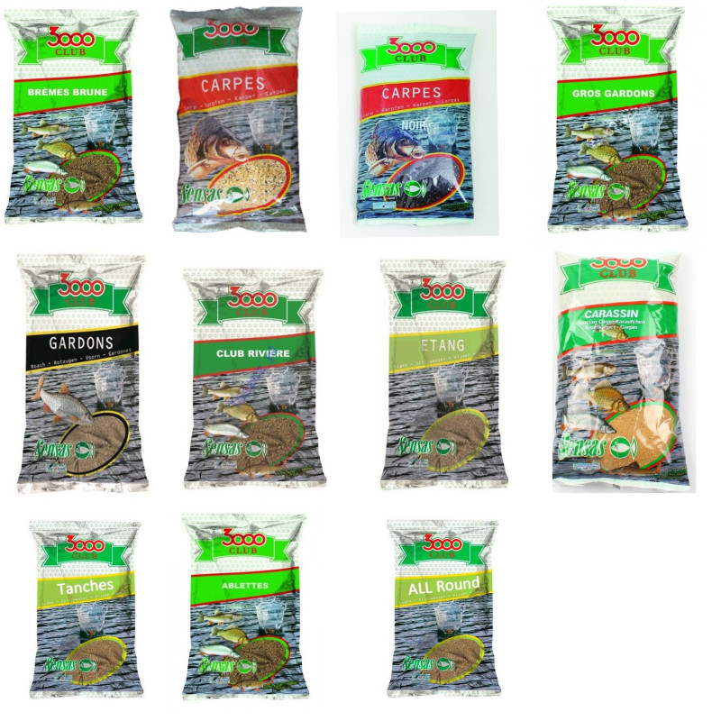 Zanęta Sensas Club 3000 1kg Zanęta Sensas Club 3000 1kg