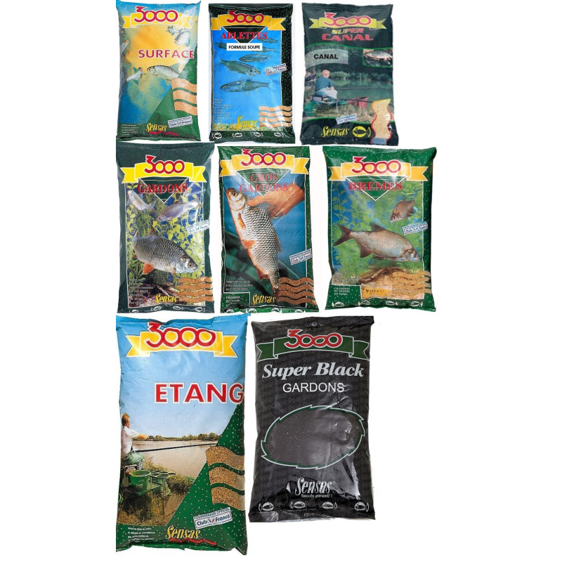 Zanęta Sensas 3000 klasyczna 0,7kg Zanęta Sensas 3000 klasyczna 0,7kg