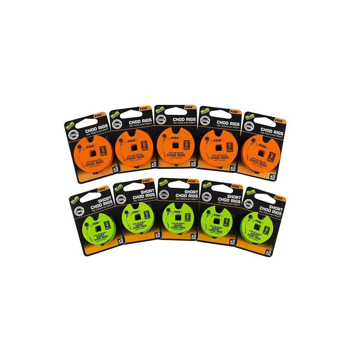 przypony-karpiowe-edges-chod-stiff-rig-beaked-barbed-fox